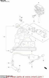 CMS �V�[�G���G�X (3341001D00) COIL ASSEMBLY�CIGNITION GS500F 2004 K4 USA E03 2005 K5 2006 K6 2007 K7 2008 K8 2009 K9 SUZUKI �X�Y�L �C�O�j�b�V�����R�C�� �_�Όn �G���W��