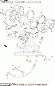 CMS V[GGX SPEEDOMETER AS GS500F 2004 K4 USA E03 2005 K5 2006 K6 2007 K7 2008 K8 2009 K9 SUZUKI XYL Xs[h[^[ [^[ECWP[^[֌W dn