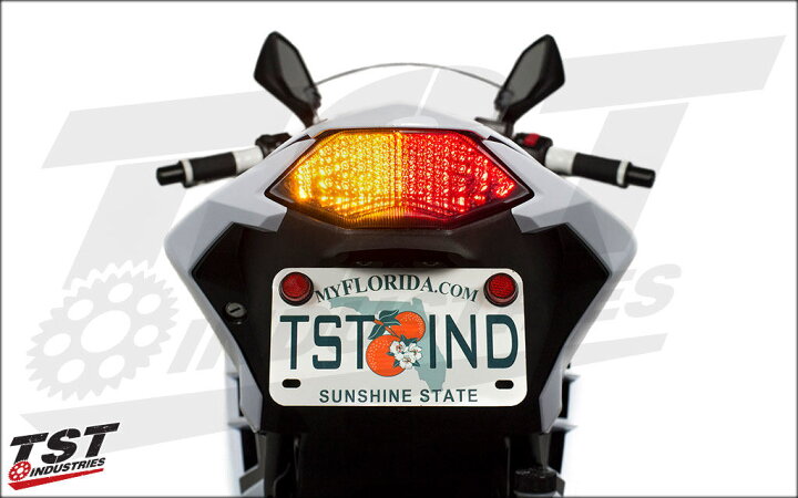 楽天市場】TST ティーエスティー LEDウインカー一体型 インテグレート 