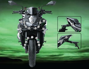 EAZI-GUARD �C�[�W�[�K�[�h �Ԏ�ʃX�g�[���`�b�v�v���e�N�V�����t�B���� ZH2 KAWASAKI �J���T�L �v���e�N�V�����t�B�����E�ی�t�B���� �O�� �J���[�F�}�b�g�T�[�t�F�X (���Ȃ�)