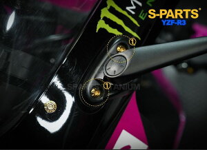 S-PARTS GXp[c obN~[}Egp`^{gZbg YZF-R25 YZF-R3 YAMAHA }n ̑~[IvVECi nh