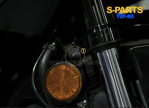 S-PARTS �G�X�p�[�c �t�����g�u���[�L�z�[�X�K�[�h�p�`�^���{���g YZF-R25 YZF-R3 YAMAHA ���}�n ���̑��O���I�v�V�����E��C���i �O��