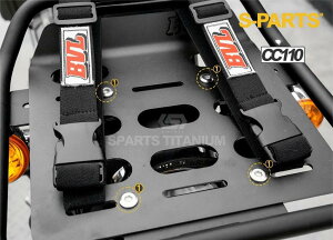 S-PARTS エスパーツ BVLフロントキャリア用チタンボルトセット クロスカブ110 HONDA ホンダ 汎用ボルト・ネジ