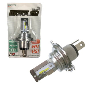DELTA DIRECT �f���^�_�C���N�g MOTO LED�w�b�h H4�^HS1 6000k LED�w�b�h���C�g�o���u ���Η� �d���n