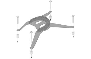 SW-MOTECH SWebN PRO^NO F 650 GS Twin 700 800 Adventure F650 F700 BMW obOE{bNXtXe[ ԑ̗pobOEP[X