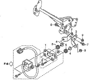 HRC �G�C�`�A�[���V�[ BRKT R�CBANK ANGLE SENSOR CBR250RR���[�X�x�[�X�� HONDA �z���_ ���̑��d���p�[�c �d���n