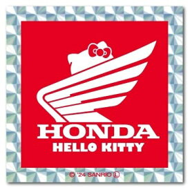 Honda Official Licensed Product ホンダオフィシャルプロダクト HONDA×サンリオキャラクターズ キラキラシール ハローキティ HONDA ホンダ ステッカー・デカール 外装