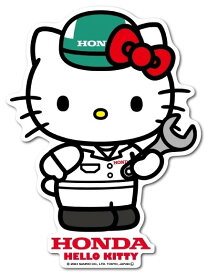 Honda Official Licensed Product ホンダオフィシャルプロダクト HONDA×ハローキティ ビッグサイズステッカー01 HONDA ホンダ ステッカー・デカール 外装