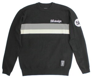 56design 56fUC RETRO BORDER SWEATER ̑JWAEFA Ap