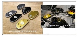 DK design �f�B�[�P�[�f�U�C�� CNC �t�����g�}�X�^�[�V�����_�[�^���N�L���b�v RnineT BMW �}�X�^�[�V�����_�[�^���N�L���b�v�E���U�[�o�[�J�o�[ �u���[�L