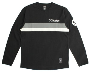 56design 56fUC RETRO BORDER Long Sleeve Tee TVc Ap