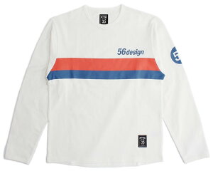 56design 56fUC RETRO BORDER Long Sleeve Tee TVc Ap