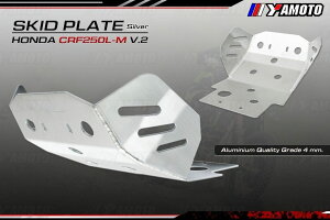 Yamoto Thailand:ヤモト タイランド Crankcase guard M CRF250L 4mm. V2 CRF250M HONDA ホンダ クランクケースカバー エンジンパーツ エンジン