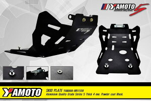 Yamoto Thailand:�����g �^�C�����h Crankcase guard Skid plate WR155 4mm. Series 5 WR155R YAMAHA ���}�n �N�����N�P�[�X�J�o�[ �G���W���p�[�c �G���W��