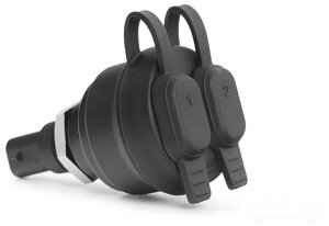 Wunderlich ワンダーリッヒ USBデュアルソケット USB電源 TypeA&C R1300GS BMW 電装系