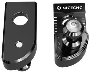 Nicecnc iCXV[GkV[ Chain Adjuster Blocks  Swingarm Spools Slider for Yamaha Tenere700 2019-2024 XSR900 Tracer 900 FJ09 Tracer900 YAMAHA }n ANXubNE`F[AWX^[ 