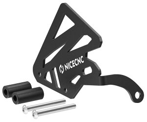 Nicecnc �i�C�X�V�[�G�k�V�[ Rear Caliper Guard Protector For Yamaha Tenere 700 �^ XTZ 2019-2024 Tenere700 XTZ700 YAMAHA ���}�n �L�����p�[�K�[�h �t���[��