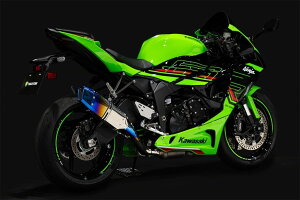 TRICKSTAR トリックスター スポーツコンバートマフラーIKAZUCH 焼チタンパイプver. Ninja ZX-6R KAWASAKI カワサキ スリップオンマフラー マフラー タイプ:IKAZUCHIブラックエディションショート