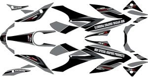 MDF �G���f�B�[�G�t �O���t�B�b�N�L�b�g GIXXER250 SUZUKI �X�Y�L �X�e�b�J�[�E�f�J�[�� �O��