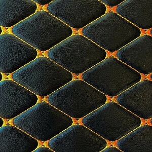 PIGASZO �s�K�b�c�H Under-seat carpet with heat insulation Lambretta G350 LAMBRETTA �����u���b�^ ���̑��V�[�g�I�v�V�����E��C���i �V�[�g�֘A �O�� �J���[�FBlack gold thread