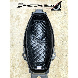 PIGASZO ピガッツォ U-BOX carpet with heat insulation Honda PCX160 HONDA ホンダ その他シートオプション・補修部品 シート関連 外装 カラー:Black black thread