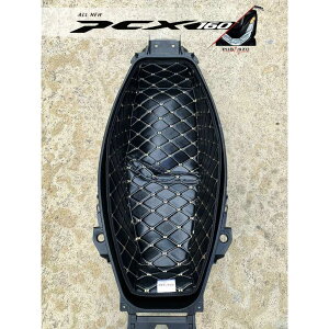 PIGASZO ピガッツォ U-BOX carpet with heat insulation Honda PCX160 HONDA ホンダ その他シートオプション・補修部品 シート関連 外装 カラー:Black cream thread