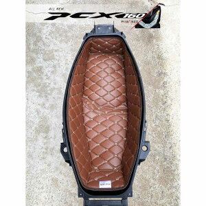 PIGASZO sKbcH U-BOX carpet with heat insulation Honda PCX160 HONDA z_ ̑V[gIvVECi V[g֘A O J[FBrown cream thread