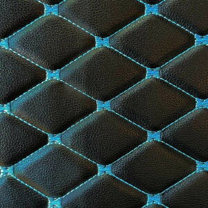PIGASZO �s�K�b�c�H U-BOX carpet with heat insulation Honda WAVE125i 2022-2025 HONDA �z���_ ���̑��V�[�g�I�v�V�����E��C���i �V�[�g�֘A �O�� �J���[�FBlack blue thread