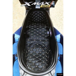 PIGASZO sKbcH U-BOX carpet with heat insulation Yamaha XMAX 2016-2022 X-MAX 300 YAMAHA }n ̑V[gIvVECi V[g֘A O J[FBlack cream thread