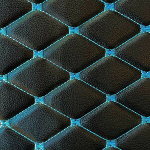 PIGASZO sKbcH Under-seat carpet with heat insulation Honda PCX150 2018-2021 HONDA z_ ̑V[gIvVECi V[g֘A O J[FBlack blue thread