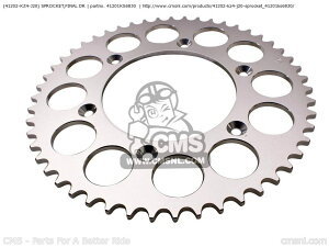 CMS �V�[�G���G�X (41201-MEY-000) SPROCKET�CFINAL DR CR125R Y AUSTRALIA CANADA / CMF EUROPEAN DIRECT SALES NETHERLANDSCMF USA 1 2 3 5 CR250R 2001 2004 4 ELSINORE 2000 CRF250R HONDA �z���_ �h���u���X�v���P�b�g�E���A�X�v���P�b�g 