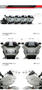 Puig v[` nC[hXN[ SPORT (HIGH-ROAD SCREEN) ROAD GLIDE FLTRX HARLEY-DAVIDSON n[[_rbh\ XN[ O