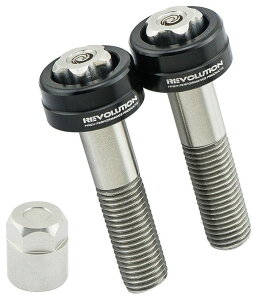 REVOLUTION {[V Anti-theft shock nut set M10x1.25 length 45mm. X-MAX YAMAHA }n ̑ATXyVIvVECi TXyV 