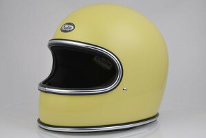 DIN MARKET ディンマーケット Custom Lot-700(ゴールドウッドイエロー) カスタム フルフェイスヘルメット バイク ヘルメット