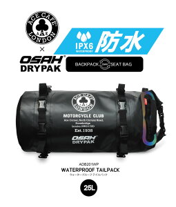 ACE CAFE LONDON �G�[�X�J�t�F�����h�� x OSAH DRYPAK �E�H�[�^�[�v���[�t �e�[���p�b�N �V�[�g�o�b�O �ԑ̗p�o�b�O�E�P�[�X