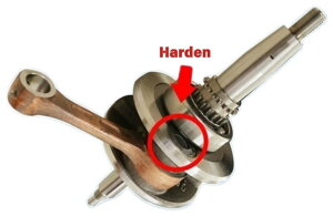 BRT r[A[eB[ Crankshaft MX King YZF-R15 Vixion Lightning Advance Xabre WR155R YAMAHA }n NNVtg GWp[c GW