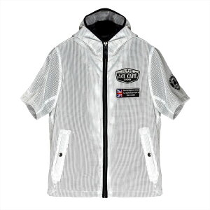 ACE CAFE LONDON G[XJtFh Short Sleeve See-through Mesh Jacket [V[gX[u V[X[bVWPbg] bVWPbg WPbg Ap