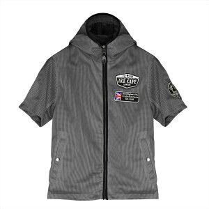 ACE CAFE LONDON G[XJtFh Short Sleeve See-through Mesh Jacket [V[gX[u V[X[bVWPbg] bVWPbg WPbg Ap