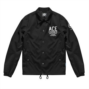 ACE CAFE LONDON G[XJtFh Waterproof Coach Jacket [EH[^[v[t R[`WPbg] I[V[YWPbg WPbg Ap