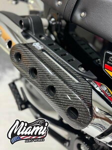 STORM AEROPARTS Xg[GAp[c Heat protector exhaust Carbon DAX125i DAX125 HONDA z_ }t[K[hEq[gK[h }t[