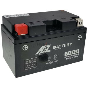 AZ Battery AZ�o�b�e���[ �yATZ10S�zAZ�o�b�e���[ HONDA �z���_ KAWASAKI �J���T�L YAMAHA ���}�n ���n�o�b�e���[ �o�b�e���[�֘A