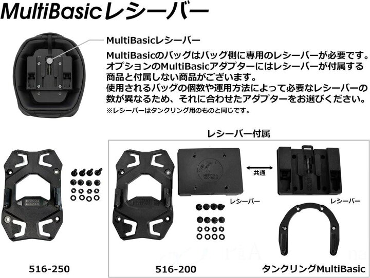 楽天市場】HEPCO＆BECKER ヘプコ＆ベッカー リアキャリア Smartrack 