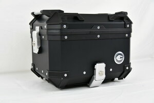 COOCASE クーケース リア アルミ トップケース (30L) 左開口 ブラック トップケース・テールボックス 車体用バッグ・ケース