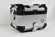 COOCASE クーケース リア アルミ トップケース (30L) 左開口 シルバー トップケース・テールボックス 車…