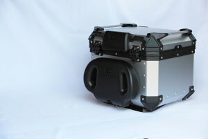 COOCASE クーケース リア アルミ トップケース Q1(45L) アジャスタブルバックレスト標準装備 トップケース・テールボックス 車体用バッグ・ケース