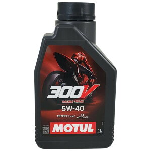 MOTUL `[ 300V FACTORY LINE ROAD RACING 4T (300V t@Ng[C [h [VO) y5W-40zy1Lzy4TCNICz 4TCNIC IC
