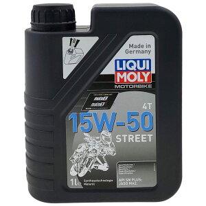 LIQUI MOLY L Motorbike STREET 4T (Xg[g ) y15W-50zy4TCNICz 4TCNIC IC