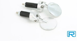 Rin Parts リンパーツ CNC コンパクト バーエンドミラー ハンドル