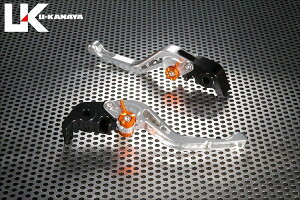 U-KANAYA ユーカナヤ GPタイプ アルミビレットレバーセット XSR900 XSR900GP YAMAHA ヤマハ ブレーキ・クラッチレバーセット ハンドル周辺パーツ ハンドル レバーカラー:シルバー / アジャスターカ