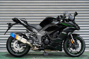 TRICKSTAR トリックスター 政府認証スリップオンマフラーIKAZUCHI Ninja1100SX KAWASAKI カワサキ スリップオンマフラー マフラー 仕様:アップタイプ / サイレンサータイプ:IKAZUCHI焼チタン